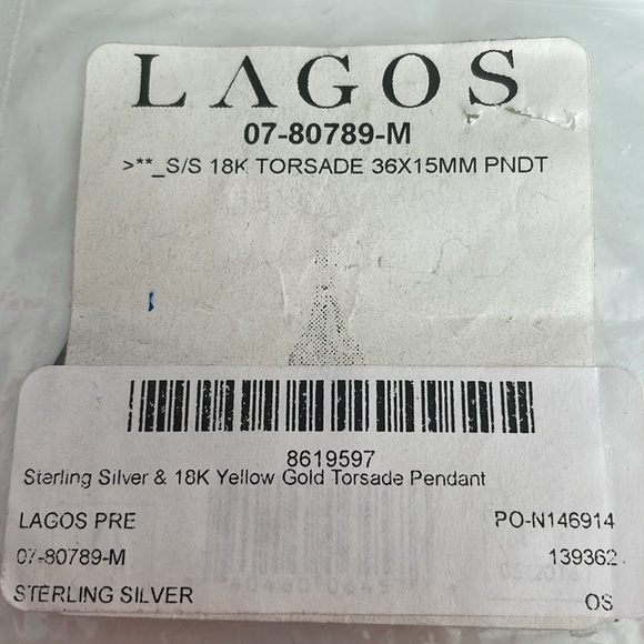 Lagos Torsade pendant - Picture 5 of 8